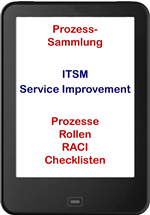 Klicken Sie hier für unsere kostenlose Leseprobe - ITSM Prozesse des Continual Service Improvement  nach ITIL® und ISO 20000