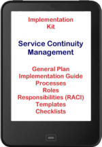 Click here for more details - implement ITSM Service Continuity Management